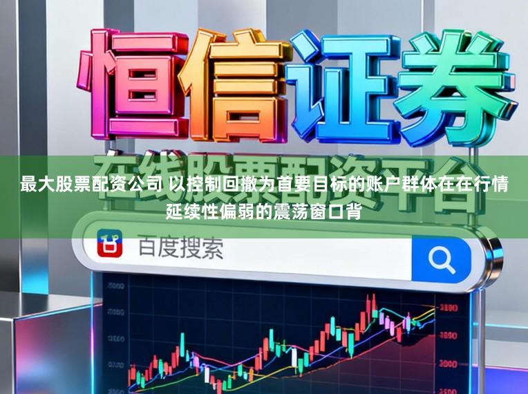 最大股票配资公司 以控制回撤为首要目标的账户群体在在行情延续性偏弱的震荡窗口背