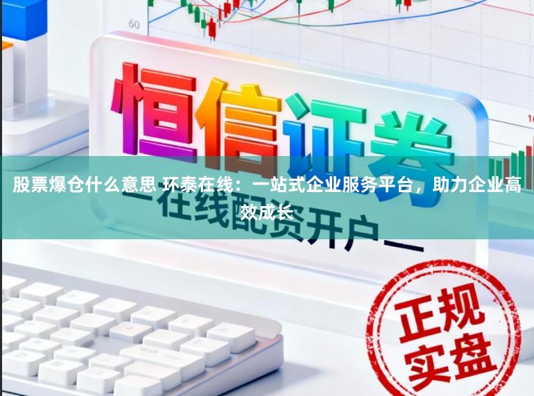 股票爆仓什么意思 环泰在线：一站式企业服务平台，助力企业高效成长